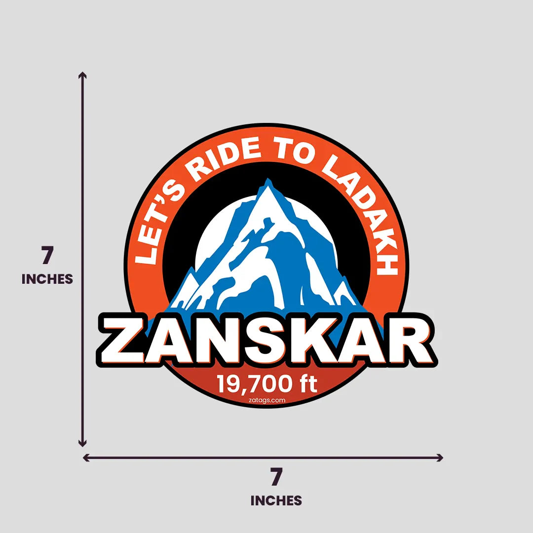 Zanskar Valley - Bumper Sticker
