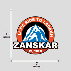 Zanskar Valley - Bumper Sticker