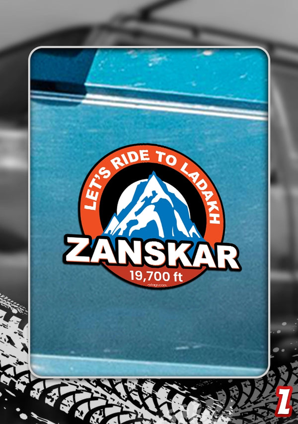 Zanskar Valley - Bumper Sticker