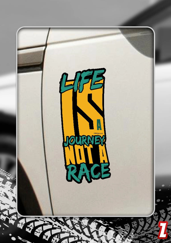Life Is A Journey - Bumper Sticker