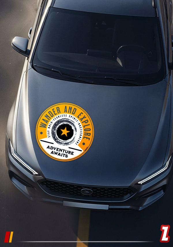 Adventure Awaits Speed Sticker