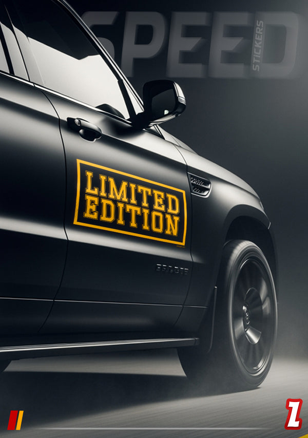 Limited Edition Speed Sticker