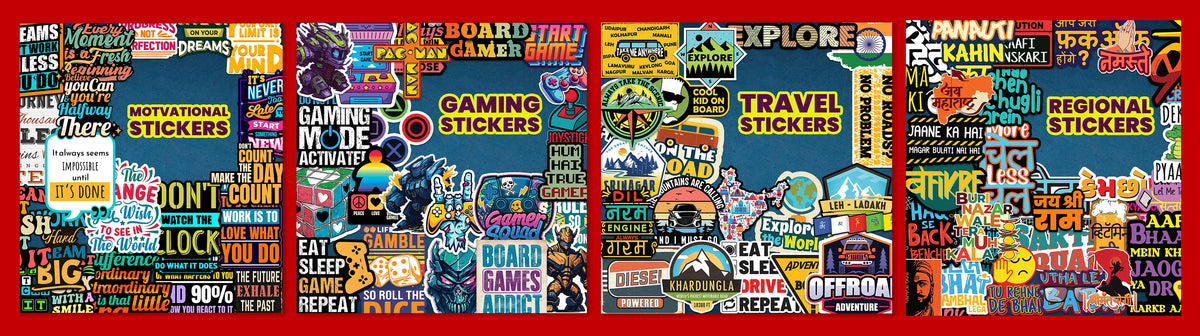 Sticker Packs | Bulk Sticker Sets Online | Zatags